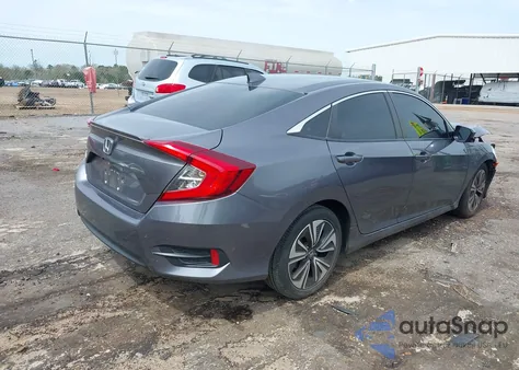 2018 Honda Civic Ex-T from USA, damaged, VIN 19XFC1F39JE002296